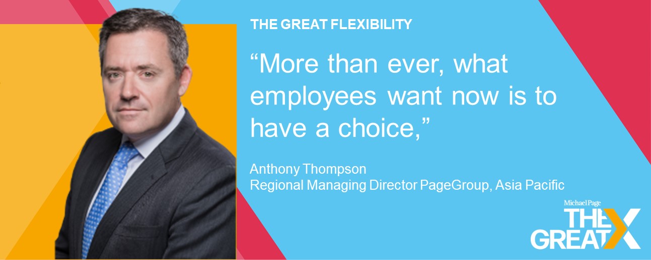 More than ever, what employees want now is to have a choice